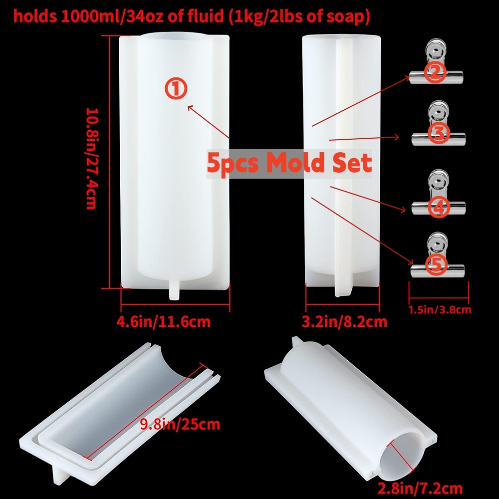 Cetakan Sabun Silinder Besar d - Soap Making Youtube ulasan dan harga